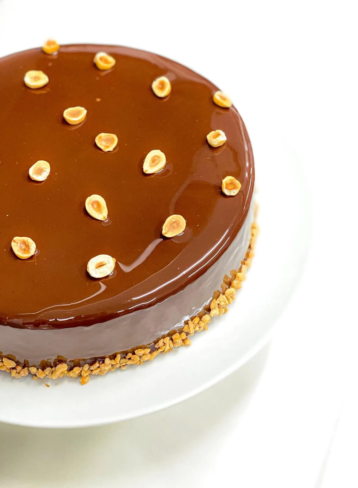 Chocolate & hazelnut cake