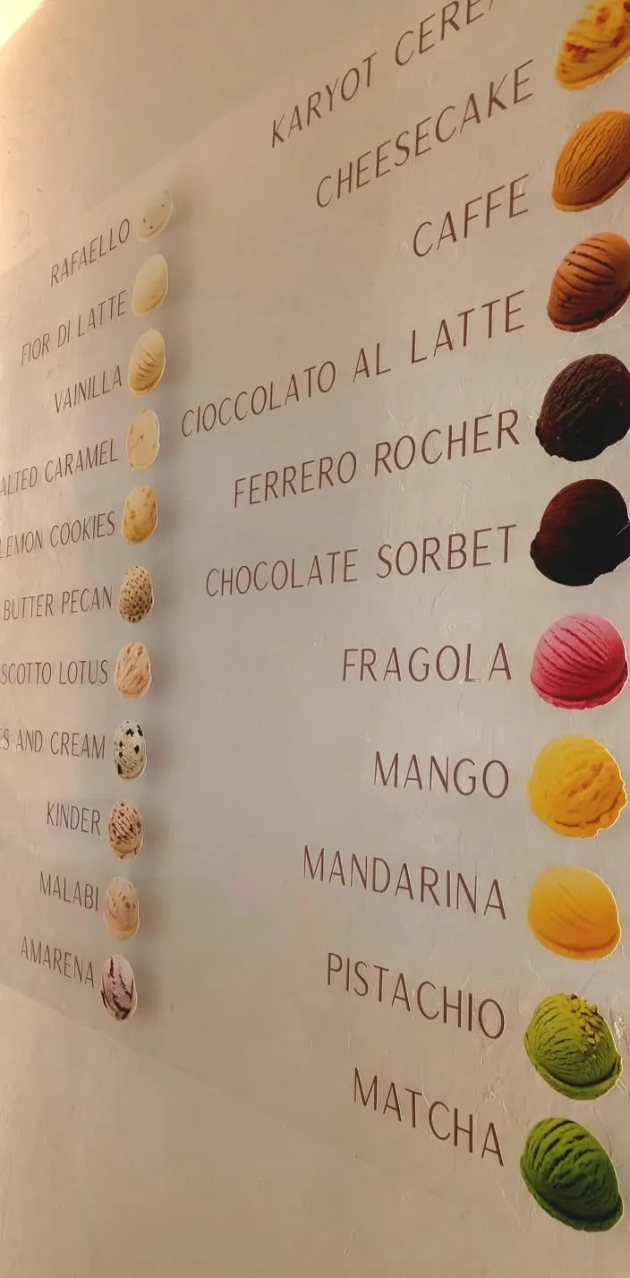 The flavor wall