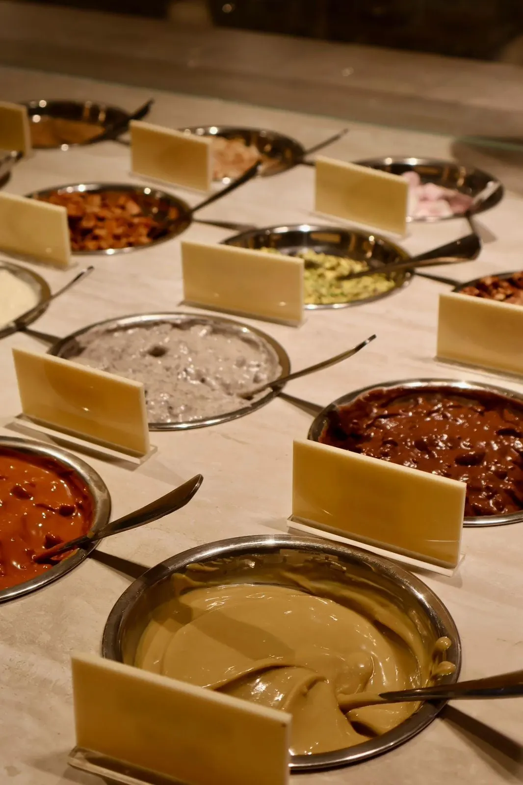 Toppings bar