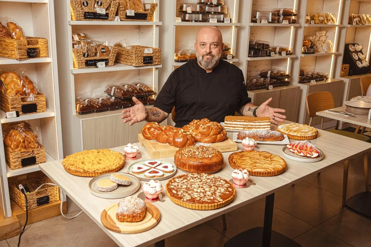 Oren with the Yoss Bakery range