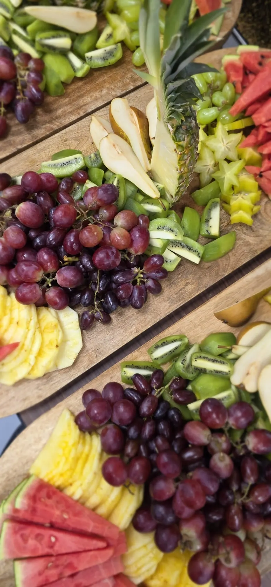 Fresh fruit platters