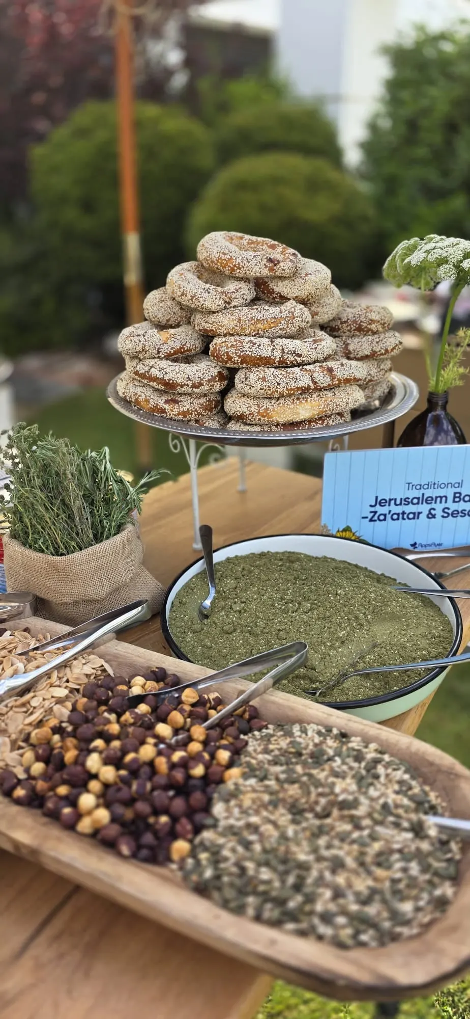 Jerusalem bagels with za’atar
