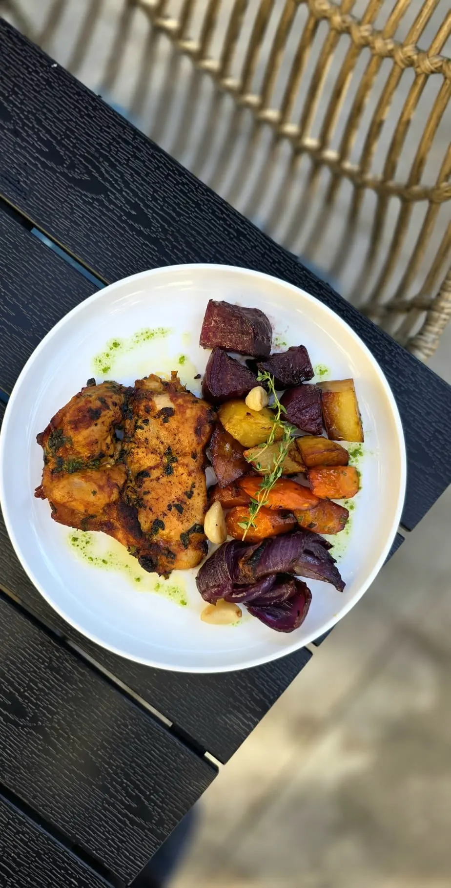 Roasted vegetables
