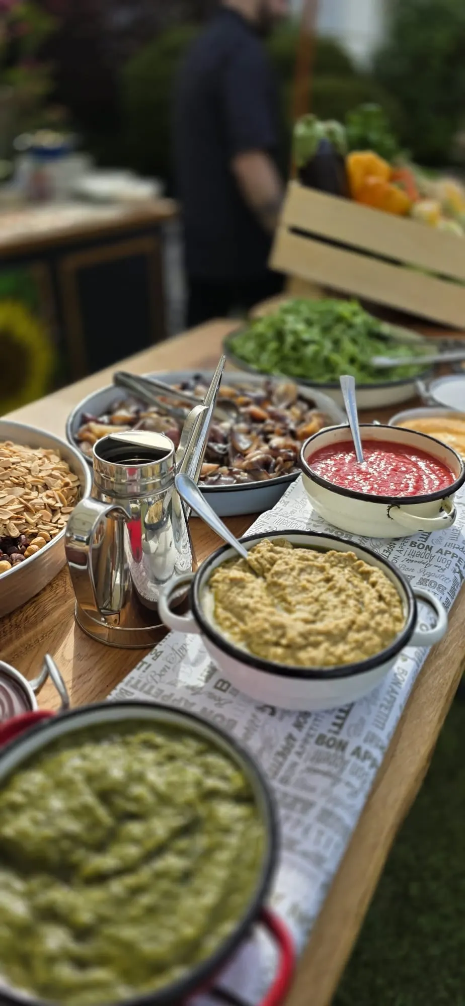 Catering spread