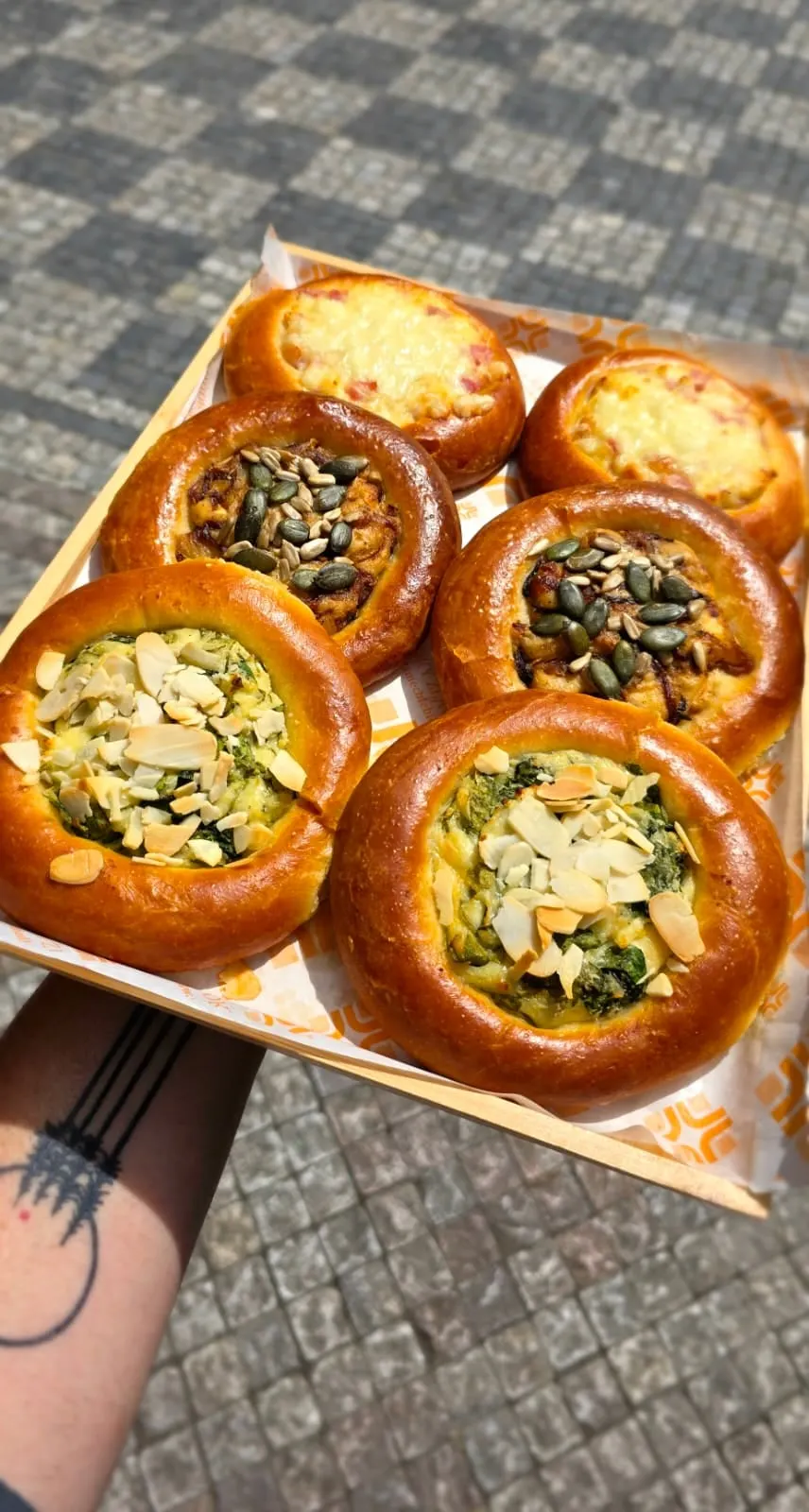 Filled breads
